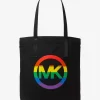 Tragetasche aus Baumwolle mit PRIDE-Regenbogenlogo
