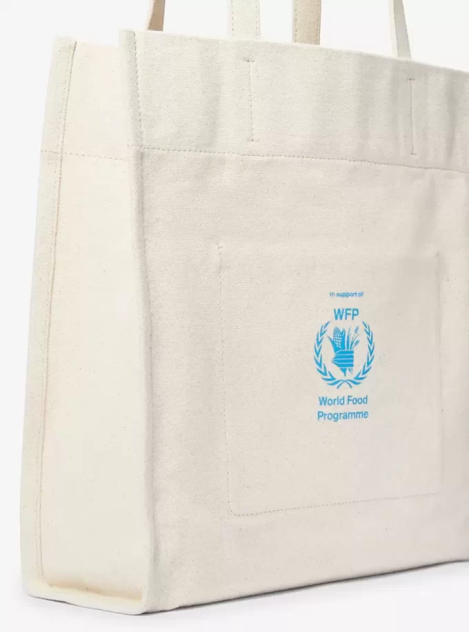 Tragetasche aus recycelter Baumwolle, die Hunger stoppt Tragetasche aus recycelter Baumwolle, die Hunger stoppt