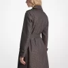 Trenchcoat aus Baumwollmischgewebe mit charakteristischem Logo und Gürtel