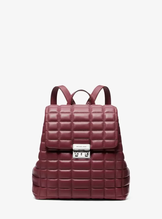 Tribeca kleiner gesteppter Lederrucksack