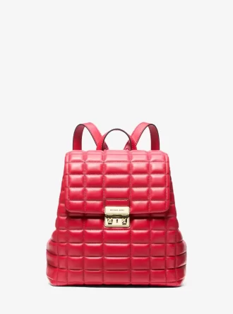 Tribeca kleiner gesteppter Lederrucksack