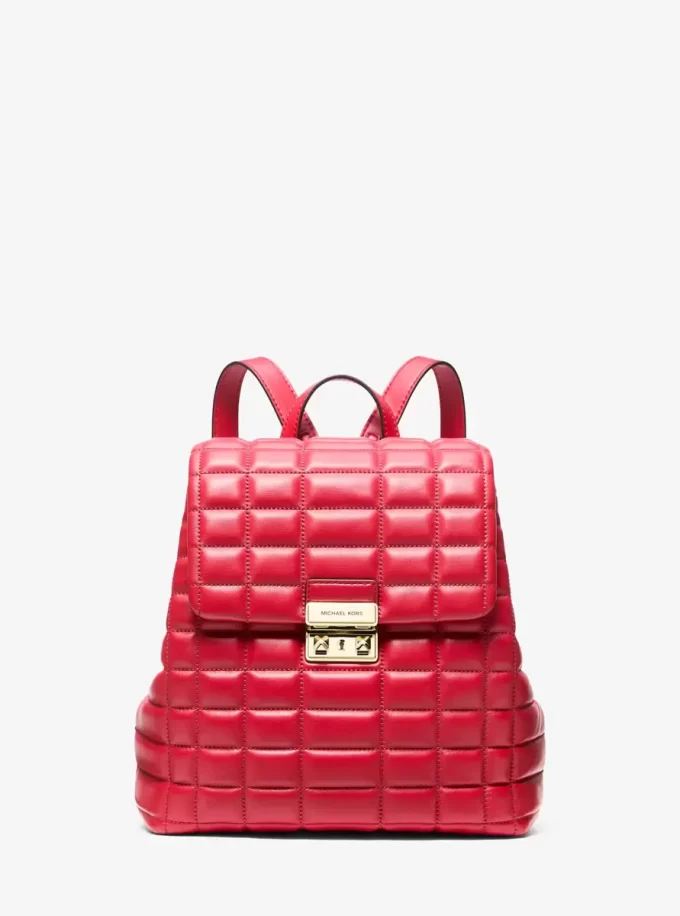 Tribeca kleiner gesteppter Lederrucksack
