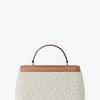 Tribeca Medium Signature Logo Satchel Tribeca Medium Signature Logo Satchel