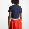 Verziertes Baby-T-Shirt aus Baumwolle