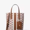 Vincent Small Logo Jacquard Convertible Tote Bag mit Kartenetui