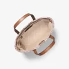 Vincent Small Logo Jacquard Convertible Tote Bag mit Kartenetui