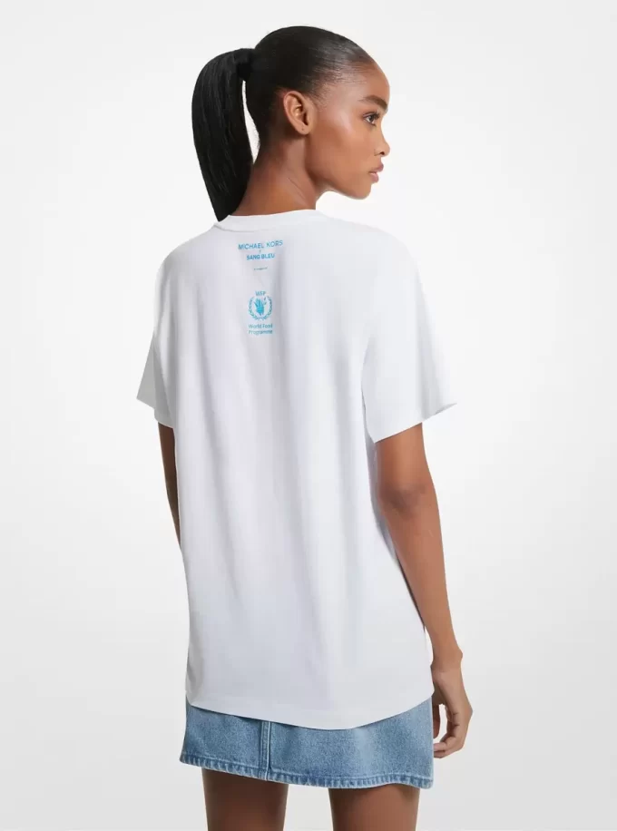 Watch Hunger Stop Bio-Baumwoll-Unisex-T-Shirt
