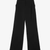 Weite Crêpe-Hose