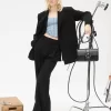 Weite Crêpe-Hose
