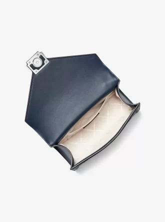 Whitney Medium Schultertasche mit Farbblock-Design und charakteristischem Logo