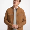 Wildleder-Rennjacke