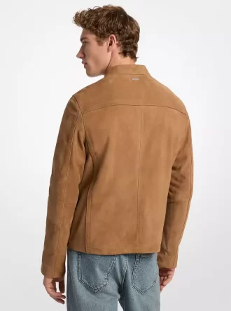 Wildleder-Rennjacke