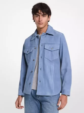 Wildlederhemdjacke
