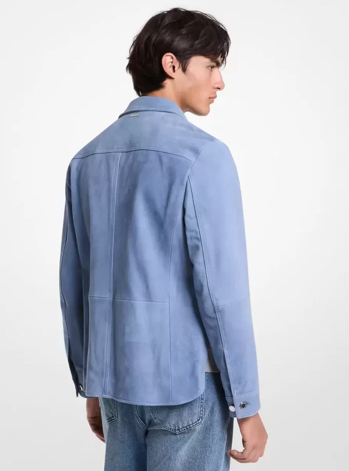 Wildlederhemdjacke