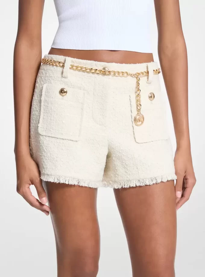 Wimpern-Tweed-Minishorts Wimpern-Tweed-Minishorts
