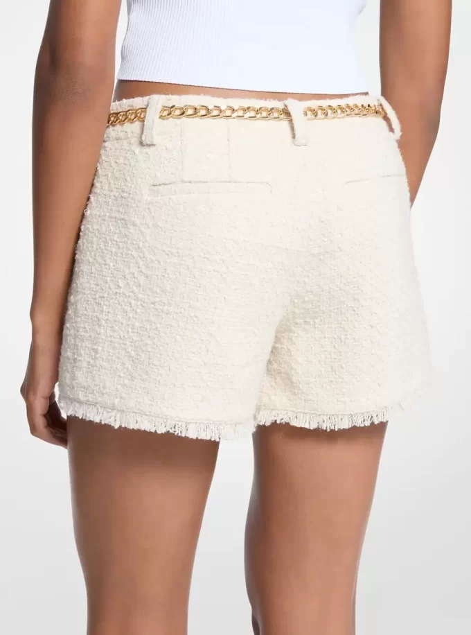 Wimpern-Tweed-Minishorts Wimpern-Tweed-Minishorts