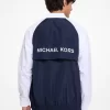 Windbreaker-Jacke mit Logo-Anhänger
