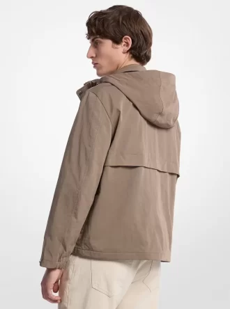 Windjacke aus Nylon-Twill