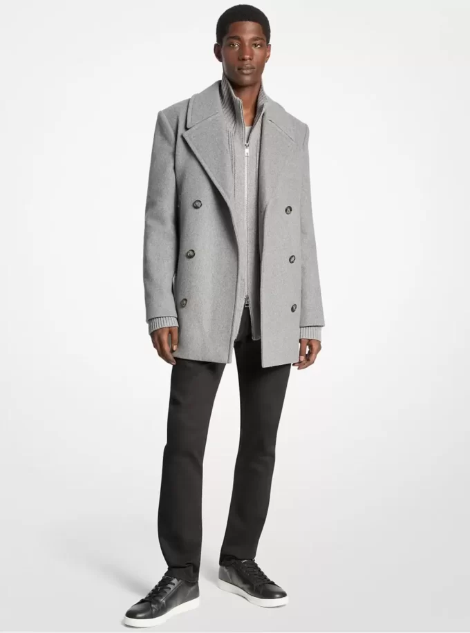 Wollmischung Peacoat Wollmischung Peacoat