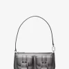 Zoe Kleine Pochette aus poliertem Leder Zoe Kleine Pochette aus poliertem Leder