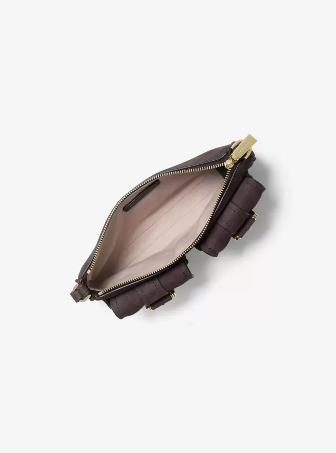 Zoe Small Suede Convertible Pochette