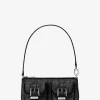 Zoe Small verzierte Wildleder-Pochette Zoe Small verzierte Wildleder-Pochette