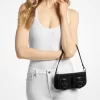 Zoe Small verzierte Wildleder-Pochette Zoe Small verzierte Wildleder-Pochette