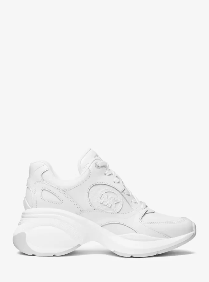 Zuma Leder- und Mesh-Sneaker Zuma Leder- und Mesh-Sneaker